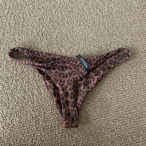 ARK swimwear leopard bikini bottom